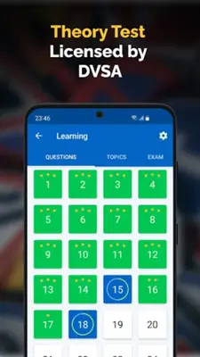 Motorcycle Theory Test UK 2023 android App screenshot 2