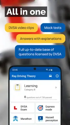 Motorcycle Theory Test UK 2023 android App screenshot 5